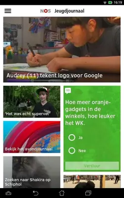 Jeugdjournaal android App screenshot 2