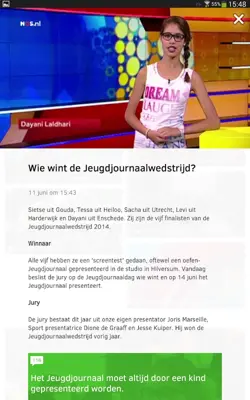 Jeugdjournaal android App screenshot 5